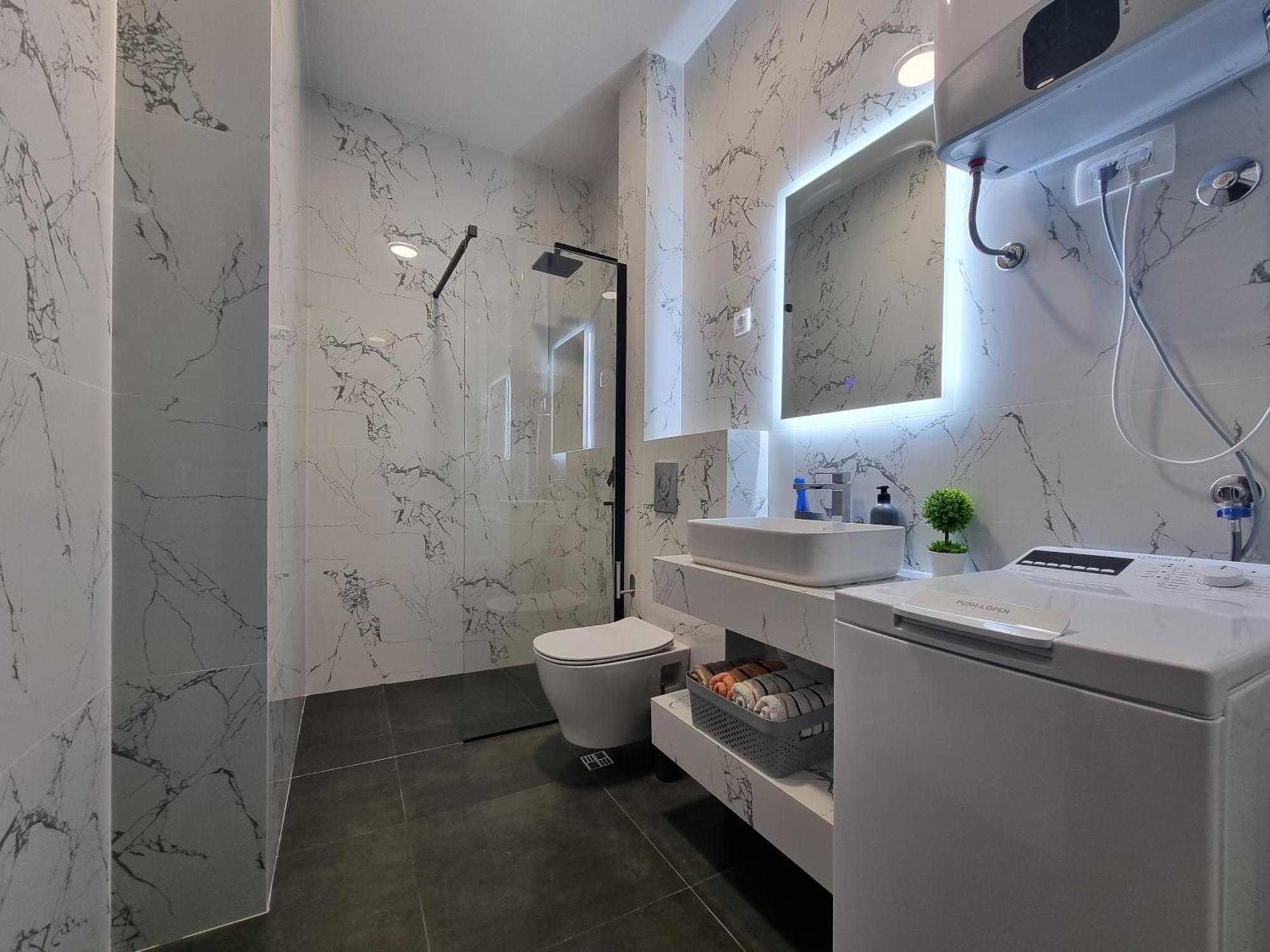 Adriatic Apartments 布德瓦 外观 照片